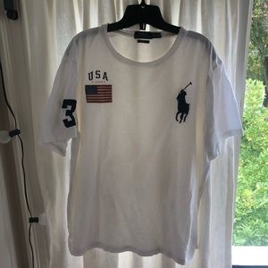 Vintage oversized Ralph Lauren polo t-shirt